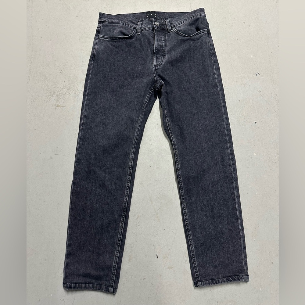 ASKET Men's Slim Fit gray wash Jeans